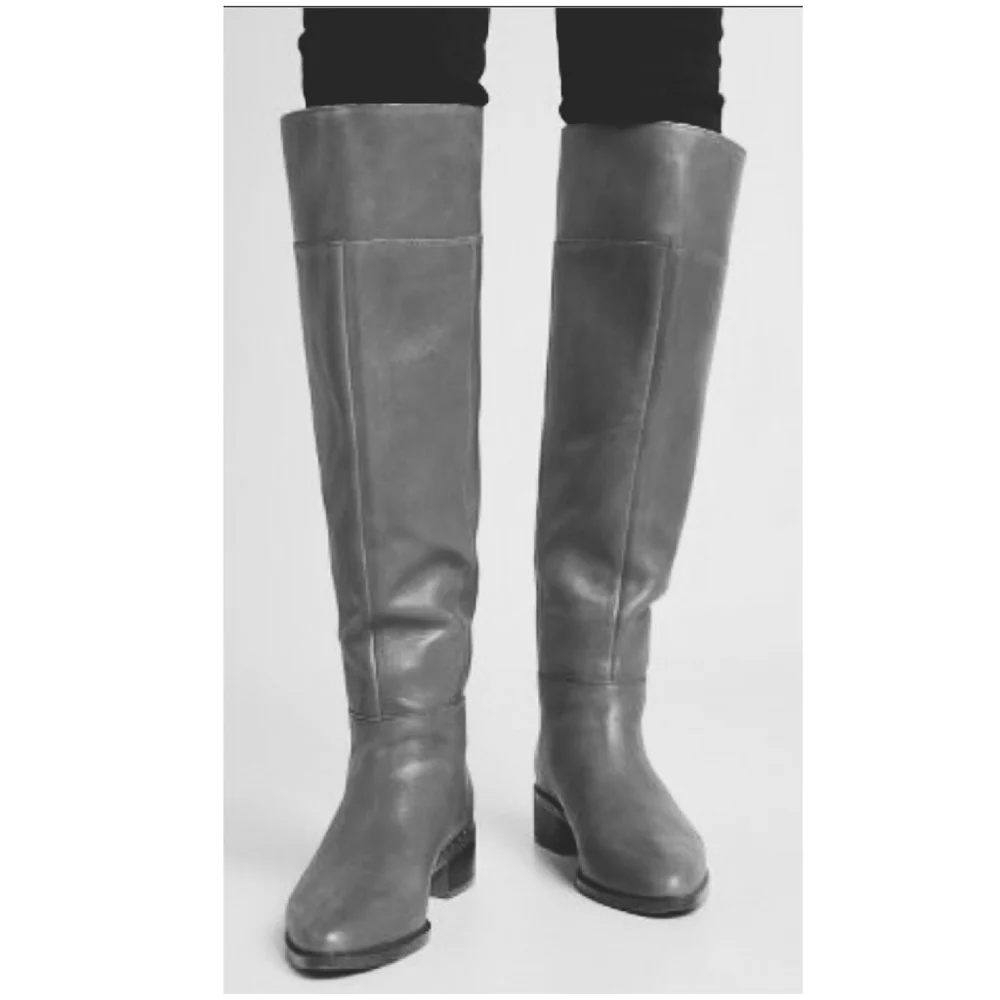 Beautiful Franco Sarto x Anthropologie OTK Leather Boots